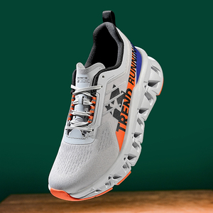 Chaussures de course légères pour hommes de haute qualité, baskets décontractées tendance avec semelle intérieure en caoutchouc, style sportif et élégant, livrées en boîte - Product Image 5