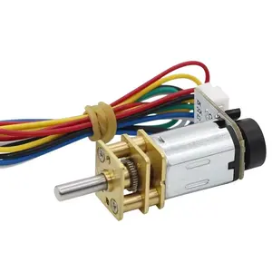 Rapport d'engrenage Offre Spéciale 1:298 ou 1:380 tr/min DC 3v moteur N20 de haute qualité avec encodeur n20 moteur à engrenages cc