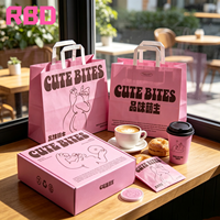 Caja de Embalaje para Donuts Mochi de Cartón Biodegradable Personalizada con Logotipo Personalizado e Impresión Digital para Restaurantes y Comida para Llevar
