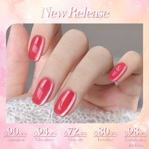 BORN PRETTY PRO Gel magnétique effet perle de verre ultra brillant, <span class=keywords><strong>semi</strong></span>-<span class=keywords><strong>permanent</strong></span>, cristal, pierre, large, effet œil de chat, gel polish - Product Image 4