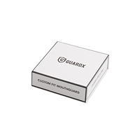 Boîte en carton élégante et personnalisée pour l'emballage des aligneurs, boîte en carton magnétique pour appareils orthodontiques, boîte pour aligneurs dentaires invisibles