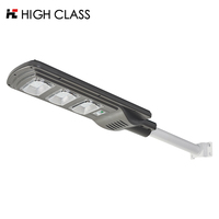 Lampadaire Solaire LED Tout-en-un Intégré Industrie 4.0 avec Détecteur de Mouvement Unique 100 200 300 Watts - Prix