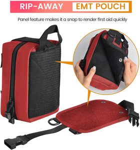 Botiquín de primeros auxilios de emergencia multiusos de 326 piezas con estuche rígido para montar en la pared, para el hogar, la escuela y la oficina. - Product Image 3