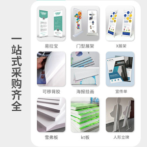 Panel enrollable Hongxin Kt Board de 1.5 pulgadas, montaje sin herramientas, impresión por inyección de tinta para eventos y exposiciones - Product Image 1