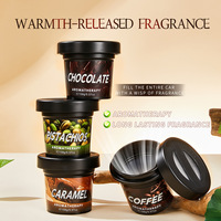Désodorisant de voiture de luxe FORMBO 158g, gel parfumé multi-saveurs Chocolat, Café, Caramel, Pistaches, unisexe, fabriqué en usine