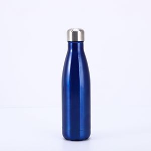 Gourde isotherme à double paroi avec logo personnalisé, thermos sport en acier inoxydable, bouteille d'eau pour cola - Product Image 4