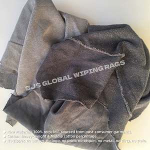 Trapos de Algodón Multiusos Eficientes de 10 kg y 25 kg, Trapos de Tela Cortada, Trapos de Felpa de Colores, Trapos de Sudadera para Limpieza - Product Image 4