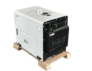 5KW/6.5kva im lặng siêu yên tĩnh tiếng ồn thấp cách âm không khí làm mát bằng máy phát điện diesel nhỏ