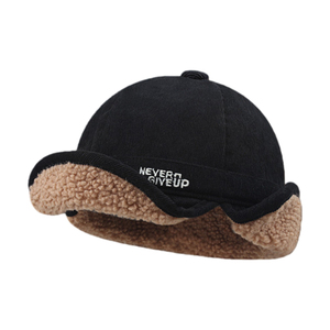 New Corduroy Wool Baseball <strong>Cap</strong> With Visor and Ear Flaps Warm <strong>Cap</strong> Unisex Outdoor Hunting Earflap Winter Hat <strong>Trapstar</strong> - Product Image 6