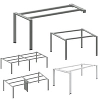 Nouveaux cadres de meubles design table cadre de table blanc