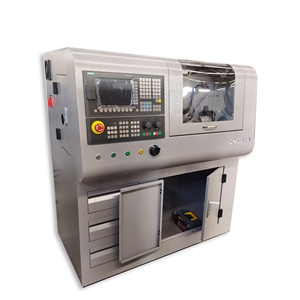 Tornio <span class=keywords><strong>CNC</strong></span> piccolo CNC210 Mini tornio <span class=keywords><strong>CNC</strong></span> in metallo per hobby - Product Image 2