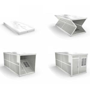 접이식 조립식 미니 휴대용 집에서 이동할 준비 배송 방수 조립식 접이식 컨테이너 모바일 홈 판매 - Product Image 2