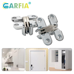 Charnières invisibles de <span class=keywords><strong>porte</strong></span> cachées en alliage de zinc Charnières de <span class=keywords><strong>porte</strong></span> cachées cachées pour portes en bois - Product Image 5