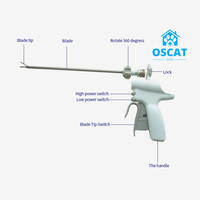 Équipement vétérinaire OSCAT EX-68B un système Cpap automatique portable Machines Cpap à écran TFT de 3.5 pouces pour hôpital