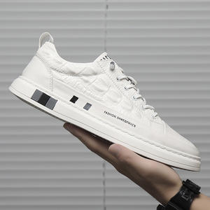 Nuevos Mocasines Casuales Blancos para Hombre, Parte Superior de Malla Transpirable, Zapatos Modernos para Otoño - Product Image 2