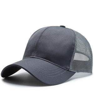 Casquette <span class=keywords><strong>de</strong></span> sport unisexe <span class=keywords><strong>en</strong></span> tissu Oxford à 6 panneaux avec boucle <span class=keywords><strong>en</strong></span> cuivre doré pour <span class=keywords><strong>l</strong></span>'extérieur et la course à pied - Product Image 5