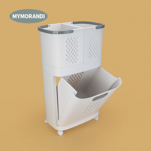 Laundry Basket Laundry Basket Classification Multifunctional Plastic Laundry Hamper Dirty Clothes Basket Removable Plastic Laundry Basket With Wheels