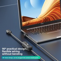 Kabel Ekstensi USB 2.0 Male-to-Female Switch 20 Bends Konduktor Tembaga Bebas Oksigen untuk Mouse Komputer Flash Drive Kipas Kecil