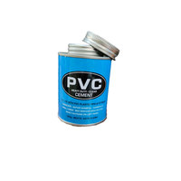 Adhésif pour tuyaux en PVC transparent de qualité supérieure, haute flexibilité, résistant aux intempéries, ciment à base de solvant PVC