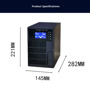 Venta caliente 1-3Kva en línea batería de litio de alta potencia UPS fuente de alimentación de respaldo para sala de computadoras y oficina UPS ininterrumpible - Product Image 3