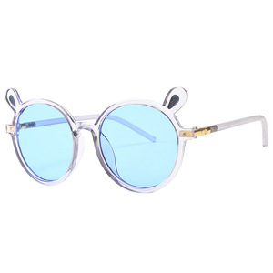 Gafas de sol para niños, estilo de dibujos animados, protección UV400, montura completa ligera para niños, gafas decorativas unisex a la moda - Product Image 5