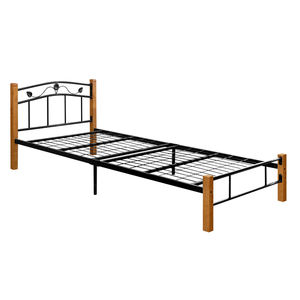 2024 New Arrival <b>Single</b> Person Iron Steel Material <b>Bed</b> Frame Platform Wrought Metal <b>Single</b> Size <b>Bed</b> Frames - Product Image 3