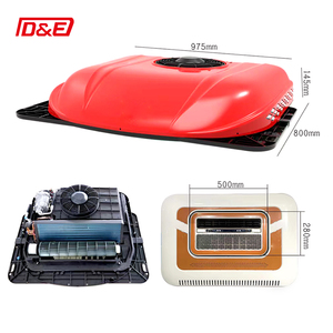 Climatiseur de toit intégré CNDE 12V 24V pour camion et camping-car avec éclairage LED, ventilateur sans balais APU, haute capacité de refroidissement 1 - Product Image 2