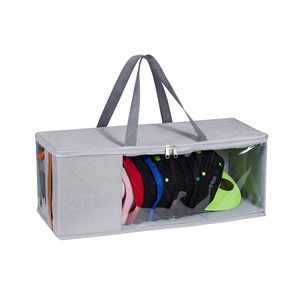 Clothing Organizer Storage <b>Box</b> Rectangle Foldable With Lid Dustproof For <b>Hat</b> Cap Bedroom Wardrobe Home Use - Product Image 2