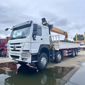 รถเครนเคลื่อนที่ SINO HOWO ใหม่ ขนาด 14 ตัน รถบรรทุก 8x4 พร้อมเครนบูมแบบยืดหดได้ สำหรับขาย - Product Image 2