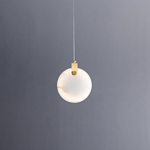 Modern Minimalist Pendant <b>Light</b> Round E27 LED Single Head For Living Room Bedroom Nordic Style - Product Image 2