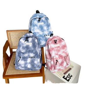 Thời trang TIE DYE sinh viên Ba lô Ba Lô Cô Gái Đại Học trường Túi máy tính xách tay Túi Sách vải phụ nữ Ba lô du lịch Ba lô - Product Image 1