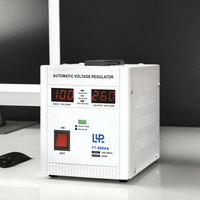 Regulador Automático de Voltaje KEBO AVR TTB 500VA, Relé Monofásico, Estabilizador de CA, Protección Contra Sobretensión y Sobrecorriente, Aluminio