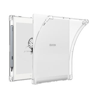 Étui transparent pour tablette <span class=keywords><strong>Onyx</strong></span> <span class=keywords><strong>Boox</strong></span> <span class=keywords><strong>Note</strong></span> X5 Mini 8,7 pouces, ajustement fin, léger, coque arrière transparente en TPU souple avec porte-stylet - Product Image 1