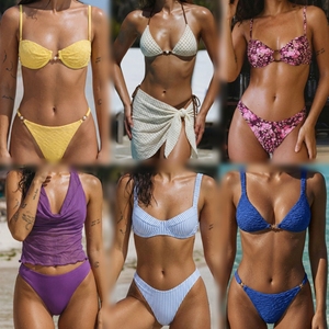 Lote al por mayor de trajes de baño de moda para mujer: bikinis, conjuntos de una pieza y dos piezas, y ropa de playa de verano en stock variado. - Product Image 4