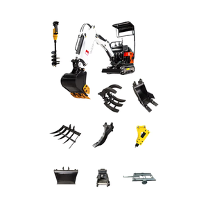 <span class=keywords><strong>Pince</strong></span> hydraulique premium <span class=keywords><strong>pour</strong></span> <span class=keywords><strong>mini</strong></span>-excavatrice, chargeuse compacte, retenue de roche à vendre - Product Image 6