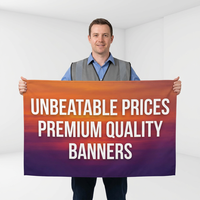 Drapeaux de fête personnalisés en impression par sublimation HD, écologiques, durables, imperméables pour la fête de l'Indépendance, taille personnalisée pour l'extérieur