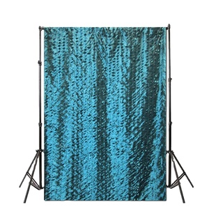 웨딩 이벤트 파티 사용자 정의 이벤트 태 피터 웨딩 사진 배경 장식 커튼 패널 배경 커튼 - Product Image 1