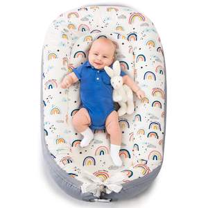 Set Lettino Portatile <span class=keywords><strong>per</strong></span> <span class=keywords><strong>Neonati</strong></span> Oeko-Tex 100, Culla Regolabile Morbida e Pieghevole <span class=keywords><strong>per</strong></span> Bambini - Product Image 2