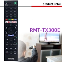 Control Remoto IR RMT-TX300E para Televisores Sony Smart LCD, Versión en Inglés