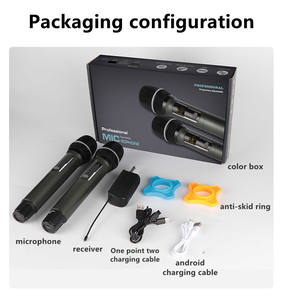 ไมโครโฟนไร้สาย U-Segment พร้อมตัวรับสัญญาณ FM เวทีมืออาชีพบ้านทุ่มเทแห่งชาติ K <span class=keywords><strong>เพลง</strong></span>ไมโครโฟนร้อง<span class=keywords><strong>เพลง</strong></span><span class=keywords><strong>สากล</strong></span> - Product Image 6