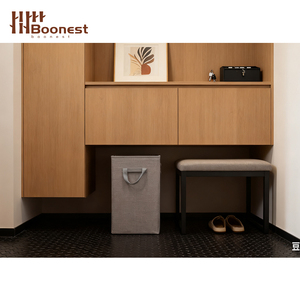 Cesto Portabiancheria in Tessuto <span class=keywords><strong>Grigio</strong></span> con Coperchio e Manici Rinforzati, Cesto per Bucato con Coperchio per <span class=keywords><strong>Bagno</strong></span> - Product Image 6