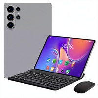 Harga Pabrik Tablet S27 Ultra 10.1 Inci Layar Besar 16G+1TB Android 15 Tablet PC Dengan Keyboard dan Mouse untuk Penggunaan Belajar Anak dan Dewasa