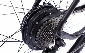 จักรยานไฟฟ้าใหม่ขนาด 24 นิ้ว ระบบขับเคลื่อนกลาง แบตเตอรี่ลิเธียม 48V 9 สปีด สำหรับขับขี่ออฟโรด ระยะทาง 60 กม. - Product Image 3