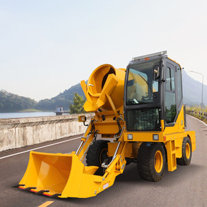 कंक्रीट मिक्सर ट्रक के साथ स्वयं लोडिंग 4 व्हील ड्राइव 5m3 डम्पर - Product Image 1