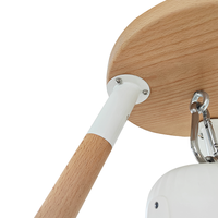 Support de berceau pour bébé en bois de hêtre éco-certifié Conception à montage rapide pour la maison et l'extérieur Style européen pour la chambre et le salon