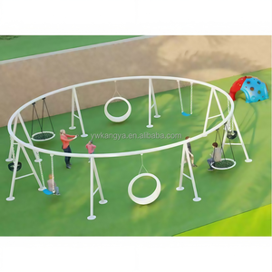 ชุดชิงช้าอเนกประสงค์ <span class=keywords><strong>Tangtang</strong></span> ทำจากโลหะผสม สำหรับเด็กอายุ 12 ปี ใช้ในสวนและกลางแจ้ง รองรับผู้โดยสาร 5-10 คน รับน้ำหนักได้ 100-500 กก. - Product Image 6