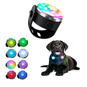 Benutzer definiertes Logo OEM ODM Glowing <span class=keywords><strong>Pet</strong></span> Harness Halsband Leine Licht Wiederauf ladbare <span class=keywords><strong>Flash</strong></span> Hund Zubehör Anhänger Mini LED Hunde licht - Product Image 1