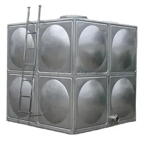 Square type stainless steel 304/316 water tank for irrigation fish farm