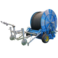 Machine d'irrigation par aspersion agricole à enrouleur de tuyau avancé JP90-300D