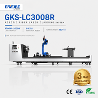 Équipement de revêtement laser pour robot GKS-LC3008R gweike avec système de revêtement laser avec un degré élevé d'automatisation et de flexibilité